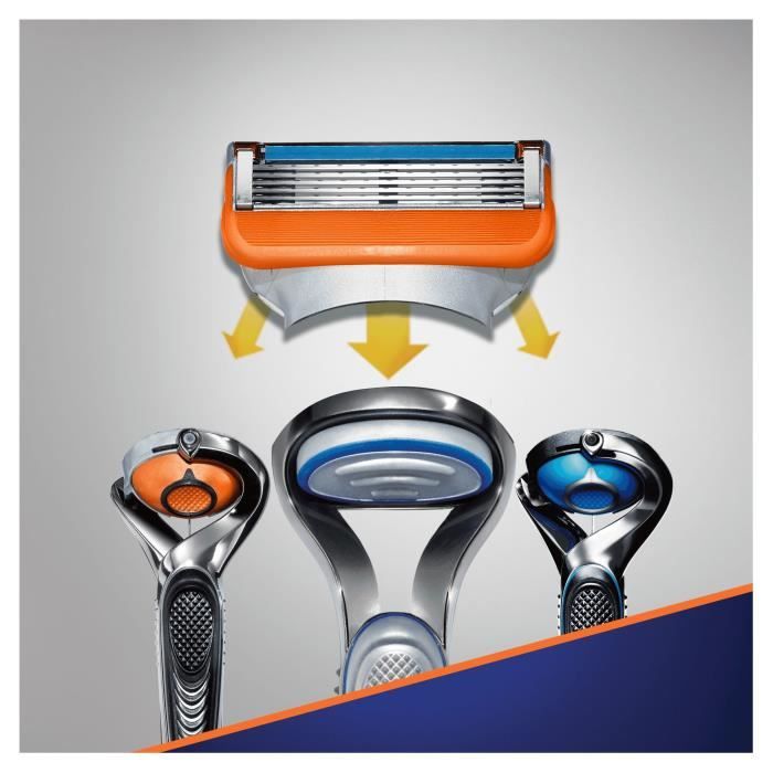 Recharge Gillette ProGlide Fusion 5 - Lot De 12 Lames, Acier Inoxydable, Neuf