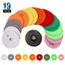10 Pcs Mini fil de cuivre Brosse populaire polissage roue Set Pour Meuleuse Outil