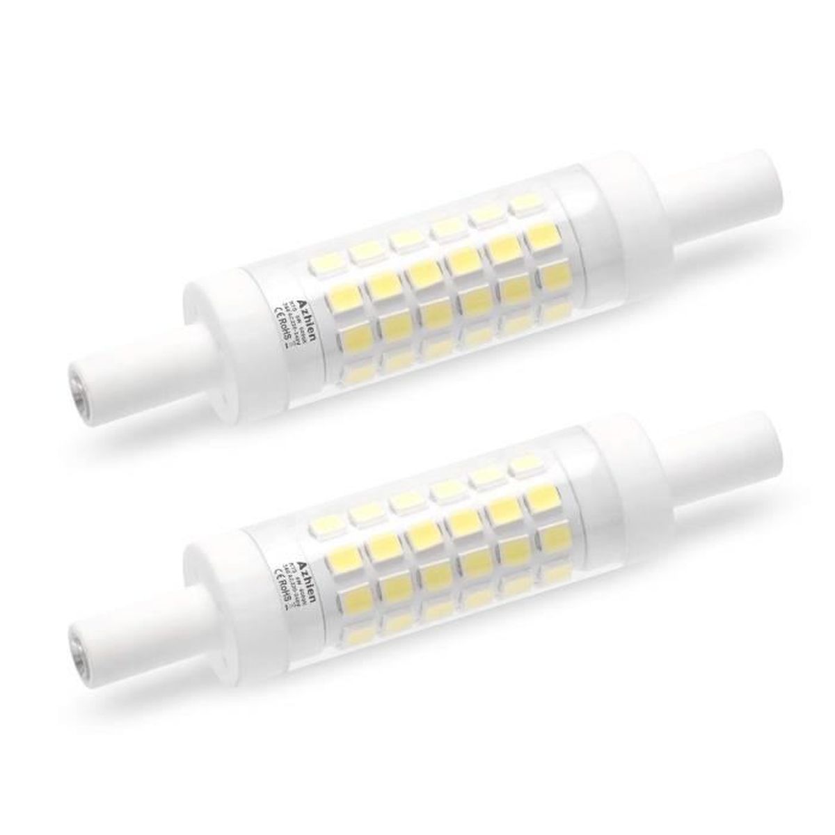 Ampoule R7S LED 78 mm 5W Blanc Froid 6000K équivalent Lampe Halogene