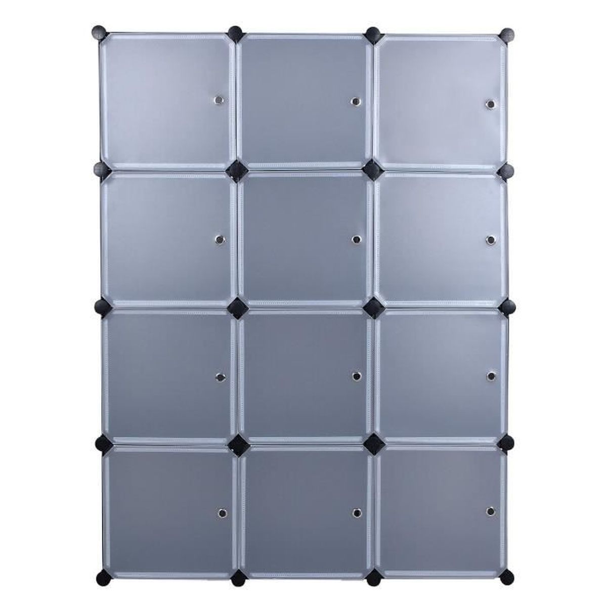 Diy Armoire Penderie Cubes Etagere Modulables Plastiques Cadre En Metal Gris Achat Vente Penderie Souple Diy Armoire Penderie Cub 525 Cdiscount