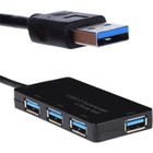 HUB USB 3.0 - HOMDOX - 4 ports - Super haute vitesse 5 Gbps - Compatible Windows et Mac