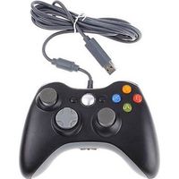 Manette Filaire Pour Xbox 360 Console - PC Windows 2000-ME-XP-Vista-7-8 Noir