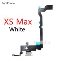 Xs max blanc - Chargeur USB connecteur pour iPhone, port de charge, câble, données, pièces de rechange,1 pièc