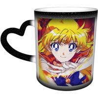 Tasse à Café Sailor Moon - Anime Girl - Noir - Adulte