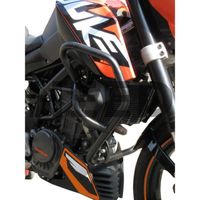 Crash Bars Pare carters Heed KTM 125 Duke (2011 - 2016) - Noir
