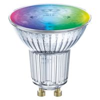 LEDVANCE Smart+ lampe à réflecteur avec technologie ZigBee, 4,9W, PAR16, couleur de lumière RGBW réglable, culot GU10, 1 pack