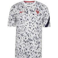 Maillot D'Entrainement Officiel Homme Nike Equipe de France de Football Blanc Euro 2020