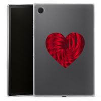 Coque de protection transparente avec motif Coeur Rouge pour Lenovo Tab M10 Plus 10.6 Pouces 3e Gen (TB-125) 2022 [Toproduits®]