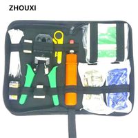 ZHOUXI - 10 en 1 Professional Testeur de Network Réseau Câble Kits d'Outils.