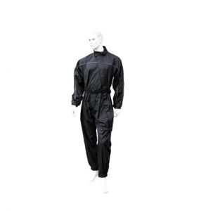 Combinaison Antipluie Moto Nylon Étanche Réfléchissante Rouge - Motard S à 3XL
