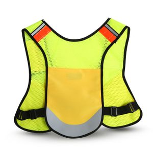 Gilet De Sécurité IllumiNITE Réfléchissant Jaune Taille S - Cyclisme/Course à Pied - NEUF Avec étiquettes