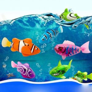 JOUET DE BAIN Jouet de poisson pour enfants - Jouet de poisson de natation à piles électronique mignon jouet de bain pour enfants cade 1067 90465