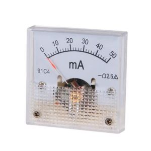 30/ A Classe 2,0/ Avec shunt heschen Rectangle panneau mont/ée Compteur amp/èrem/ètre testeur DH de 670/ DC 0