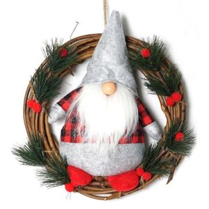 FIGURINE - PERSONNAGE Sac de lapin de pâques fait à la main, sac en peluche suédoise Tomte scandinave elfe nains ornements décoration de vacances de
