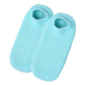 SOIN MAINS ET PIEDS Mxzzand Chaussettes hydratantes en gel pour les pieds Chaussettes de soins des pieds, hydratantes et hygiene pieds Vert Bleu