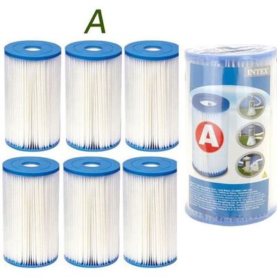 6 Cartouches De Filtration Intex Pour Filtre Piscine Intex Type A Achat Vente Pompe Filtration 6 Cartouches De Filtration Cdiscount