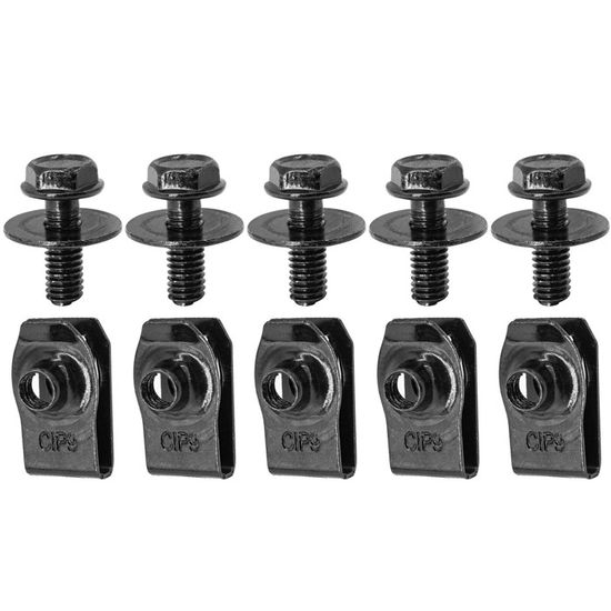 9pcs Écrous Serrage Pour Support Voiture Rechange, Vis Fixation Voiture Rechange En Plastique Pieces Support De Telephone Ecrou De Serrage 98436539