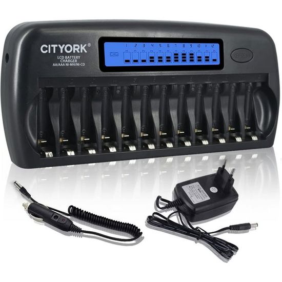 Chargeur De Piles, Chargeur Piles Rechargeable Charge, Chargeur De