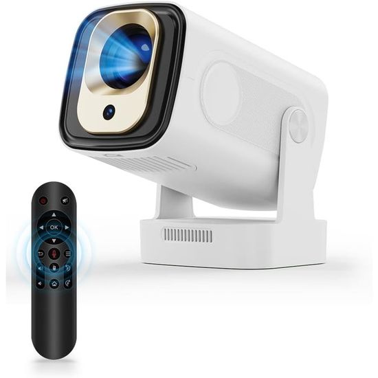 J107 Project Vidéoprojecteur 4K, Mini Projecteur Portable Android Rétroprojecteur ...