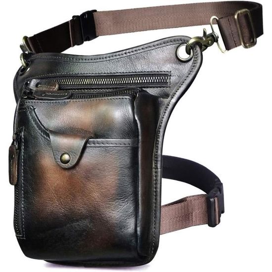 Sacs Latéraux Moto 8L Étanches - Sacoches Cadre/Pare-chocs - Convertible Bandoulière