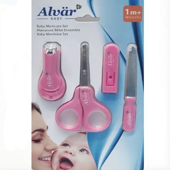 Set De Manucure Pour Bebe Rose Coupe Ongle Ciseau Bebe Cdiscount Puericulture Eveil Bebe