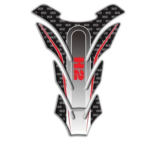 Autocollant 3D pour réservoir de carburant de moto autocollant en forme