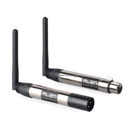 Émetteur-récepteur DMX512 Rechargeable Sans Fil XLR - Pour Lumières De Scène - Garantie 3 Ans