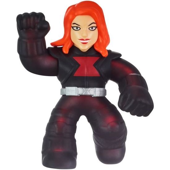 Figurine Black Widow 11 cm - MOOSE TOYS - Goo Jit Zu Marvel - Extensible et écrasante
