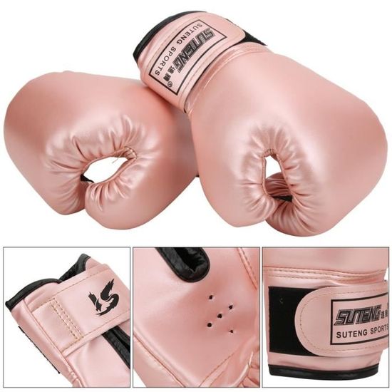 Gants De Boxe Pour Enfants - Muay Thai, MMA, Kickboxing | Protection Mains Et Poignets Ajustables