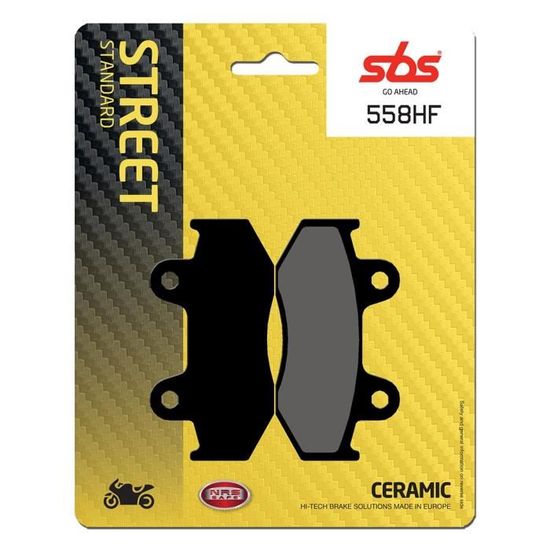 Plaquettes de frein SBS 560 H.HF Céramique