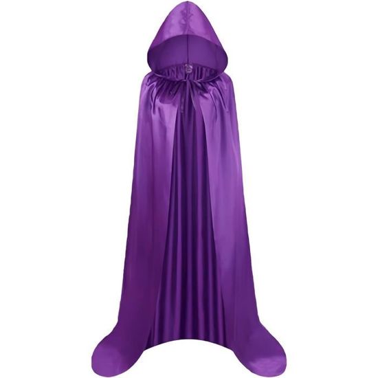 Déguisement Squid Game MIVAIUN Cape Noire à Capuche Pour Halloween, Cape Sorcier, Déguisement De Sorcière Pour Adulte/Enfant, Halloween Cosplay Costume Cape Longue Cape Cape Noire Enfant