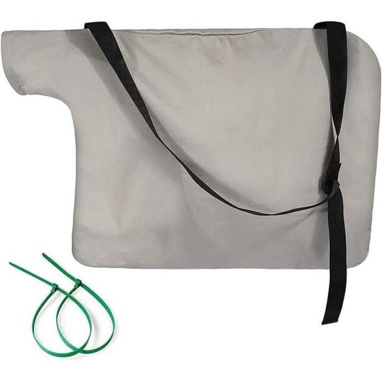 Sac De Rechange 40L Pour Souffleur De Feuilles - Tuyau Max 12 Cm - Collier Réglable