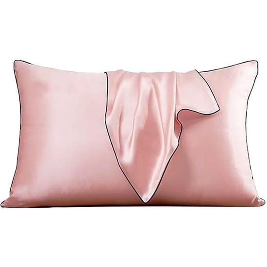 Luxbedding Lot De 2 Taies D'oreiller En Satin De Taille