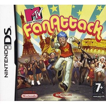 Mind Mtv Fan Attack / Jeu Console Nintendo Ds -