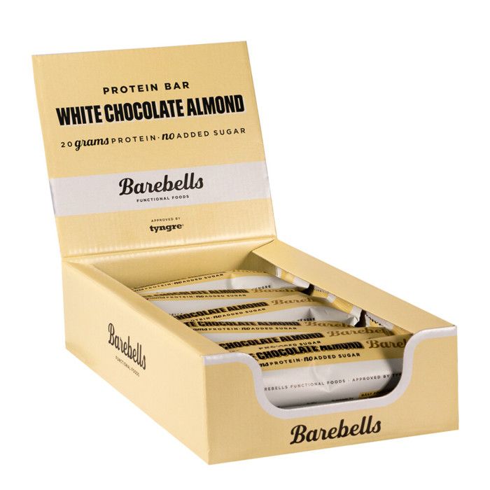 Barre énergétique et protéinée Barebells Bars White Chocolate Almond
