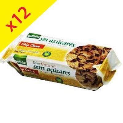 12 paquets de Cookies pépites chocolat sans sucre & diet
