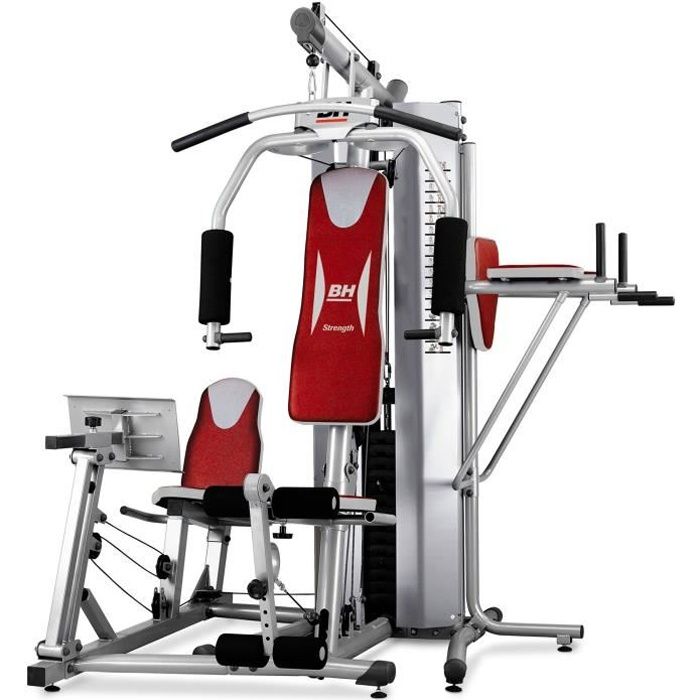 BH Fitness GLOBAL GYM TITANIUM G152X multistation complete - Charge max 100 Kg