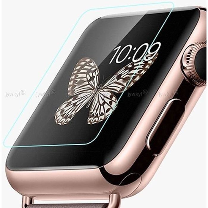 Verre Film Trempé Dureté 9H De Protection Pour L'Écran Apple Watch Taille 38 mm