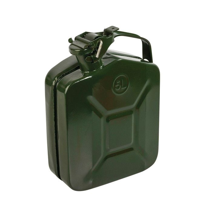 Jerrican métal, homologué 5 litres Type US - AUTOBEST