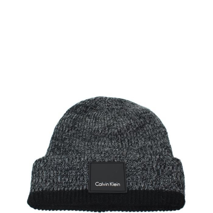 Bonnet Calvin Klein ref_cem42467-noir-acier NOIR