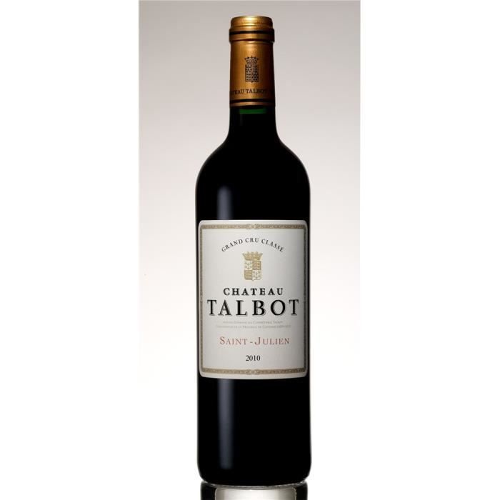 Magnum Château Talbot - Saint-Julien 2010 4ème Cru Classé 6 x Magnum (1,5 l)