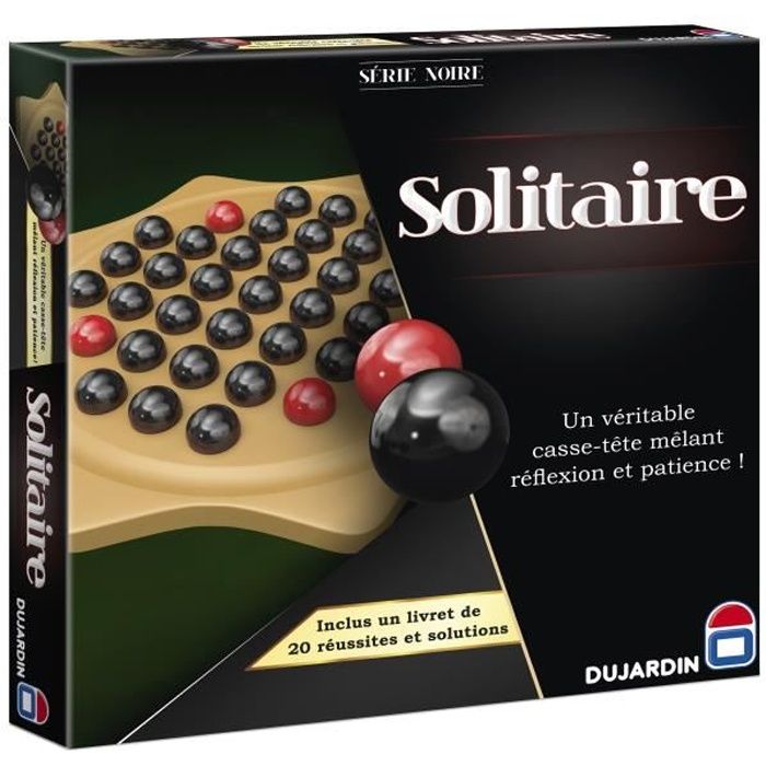 DUJARDIN Serie Noire solitaire - 37 trous