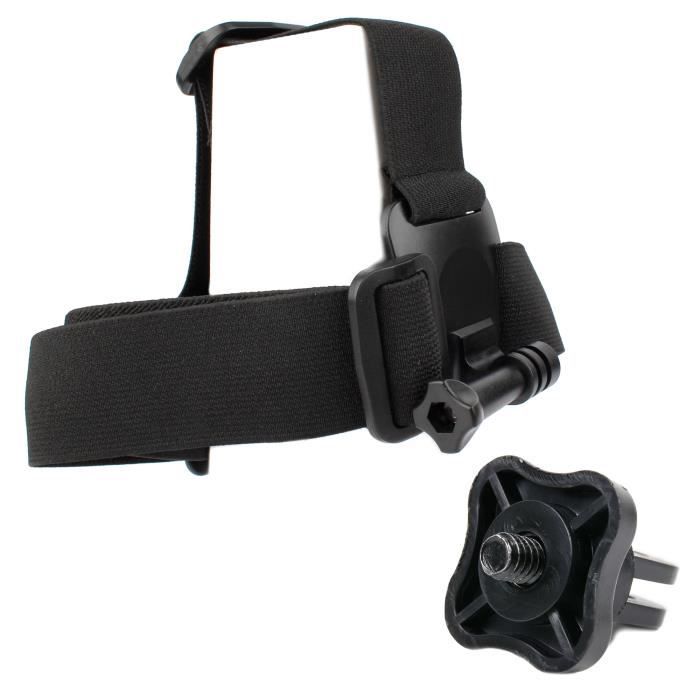 Harnais de fixation frontale pour tête-casque pour VTech Kidizoom Action Cam 180 caméra enfant 507005 - Par DURAGADGET