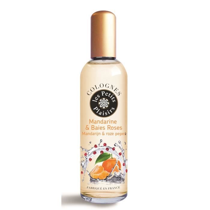 LES PETITS PLAISIRS Eau de Cologne - Mandarine et baies roses - 100 ml