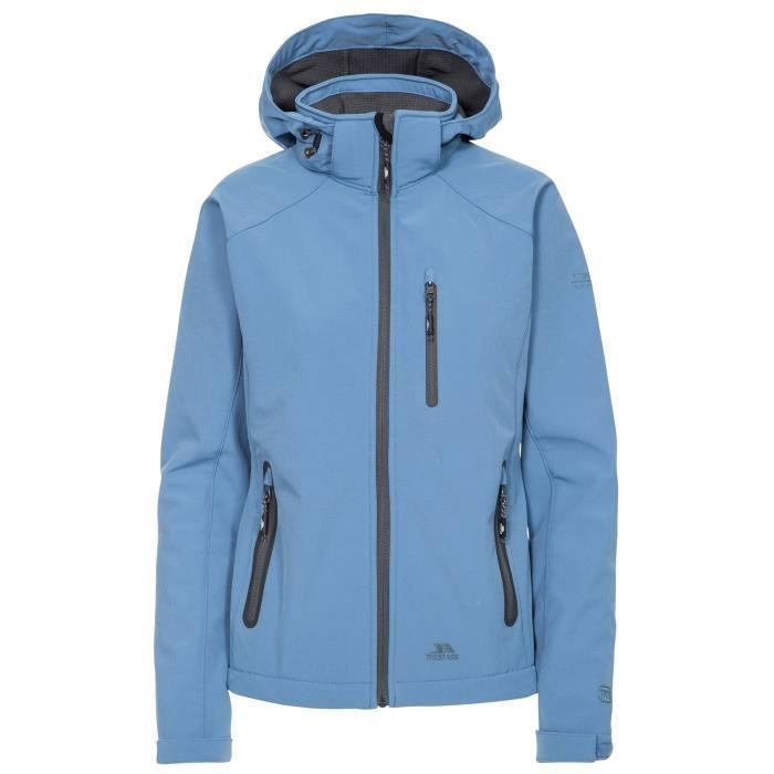 Trespass - Veste softshell BELA - Femme (Bleu)