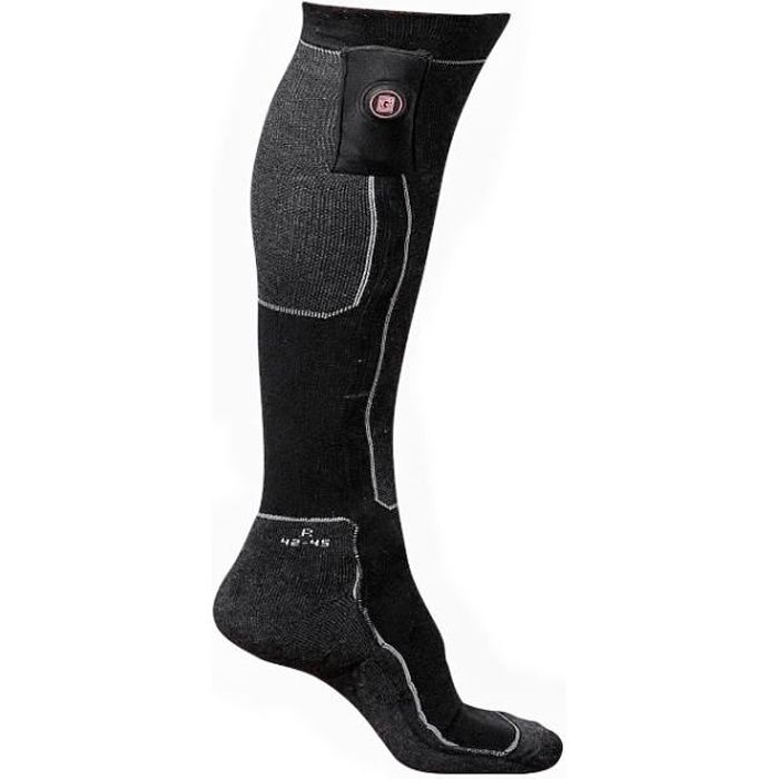G-HEAT - Chaussettes chauffantes confort - 1 paire de batteries - Mixte