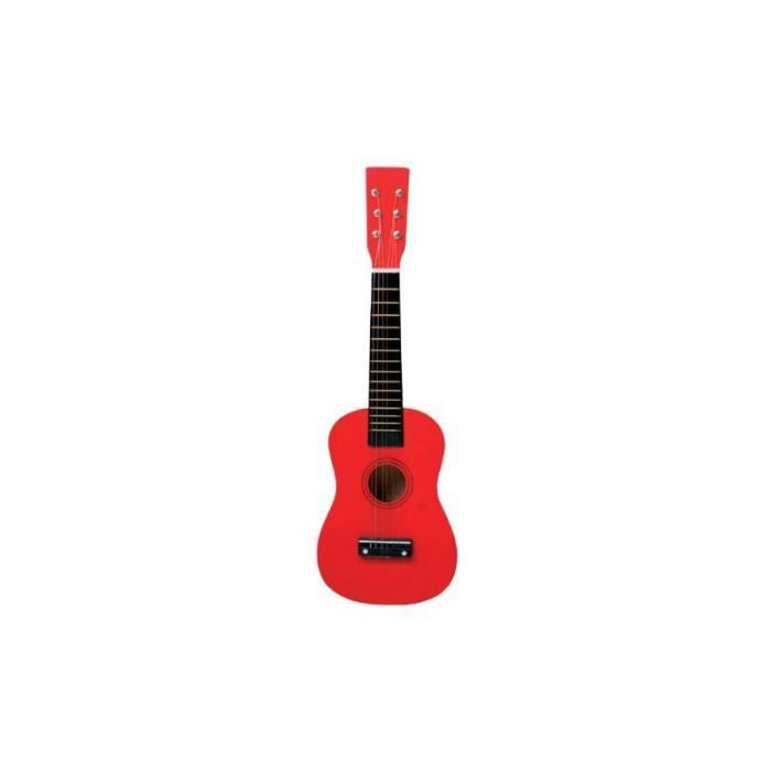 Guitare rouge - Jeux premier âge - Jeux d'éveil - Jouets musicaux