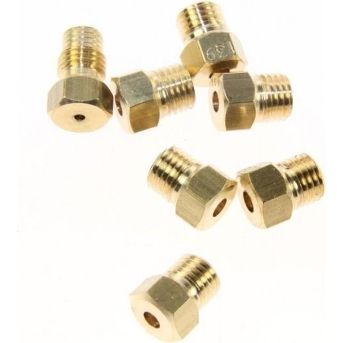 KIT INJECTEUR GAZ DE VILLE POUR CUISINIERE ET TABLE DE CUISSON ROSIERES * 93962227 33000003 - CFCG
