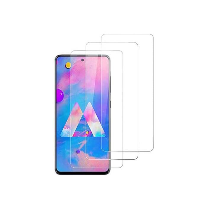 Film Verre Trempé Realme 7i, Protection d'écran Film 3 Pcs Transparent Ultra-Fin 0.3 mm Anti-empreinte Digitale