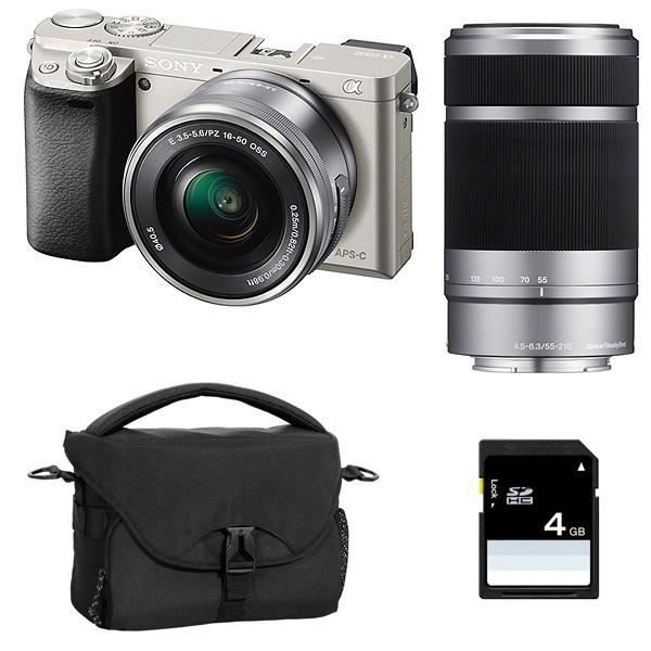 SONY ALPHA 6000 SILVER + Objectif 16-50 ED f/4 …